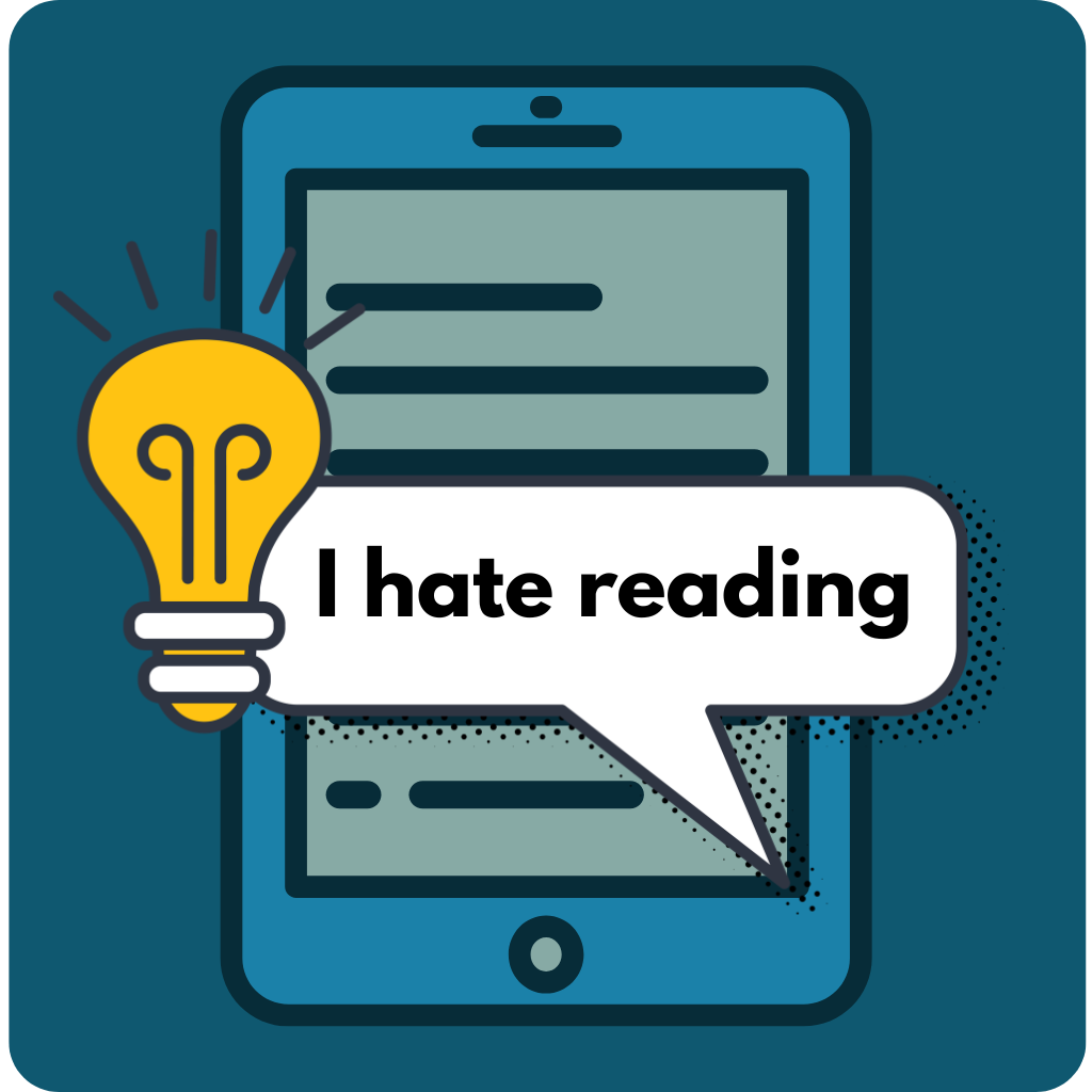I Hate Reading logo